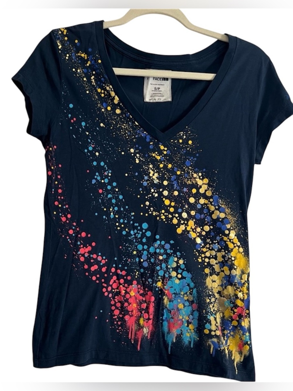 The North Face Color Splatter Top